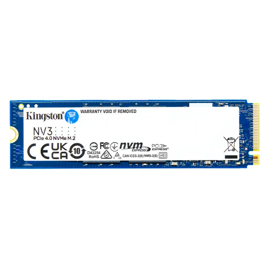 Disco de estado sólido Kingston 1TB NV3 PCIe 4.0 NVMe M.2 SSD